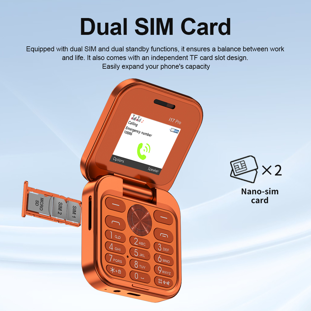 SERVO I17 Pro 2G GSM Mini Flip - Servo Pan Tilt ulasan dan harga