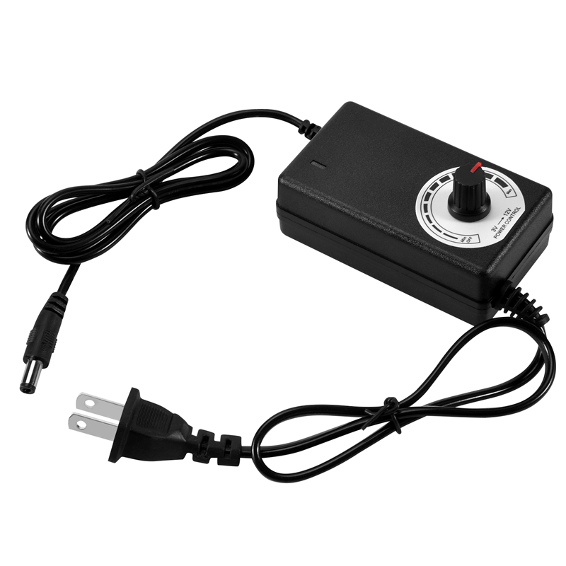 AC to DC Adapter 12V 2A Adjust - Dc Motor ulasan dan harga